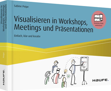Visualisieren in Workshops, Meetings und Präsentationen, Haufe Fachbuch, 1. Auflage Februar 2019